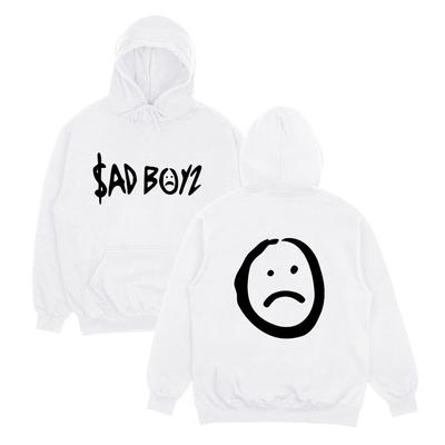 Мерч Junior H Худи $AD Boyz Худи Sad Boyz Мужские Женские Свитшоты С принтом Повседневная одежда Хип-хоп Графические Пуловеры Хай-стрит Худи