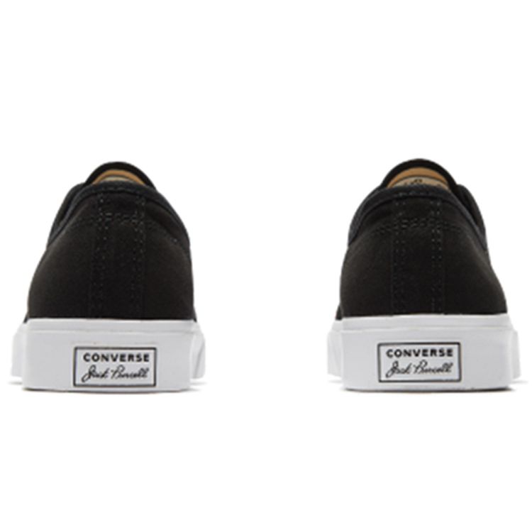 Converse Черные кроссовки унисекс Jack Purcell белые 164056C