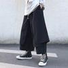 Women's Corduroy Flare Pants Elastic Waist Bell Bottom Trousers