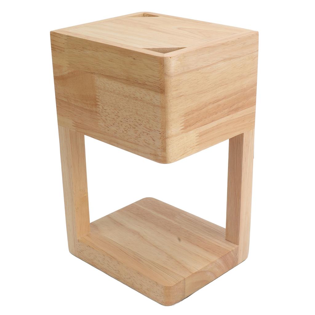 Деревянная лампа-свеча с регулируемой яркостью, грелка для спальни, прикроватная лампа