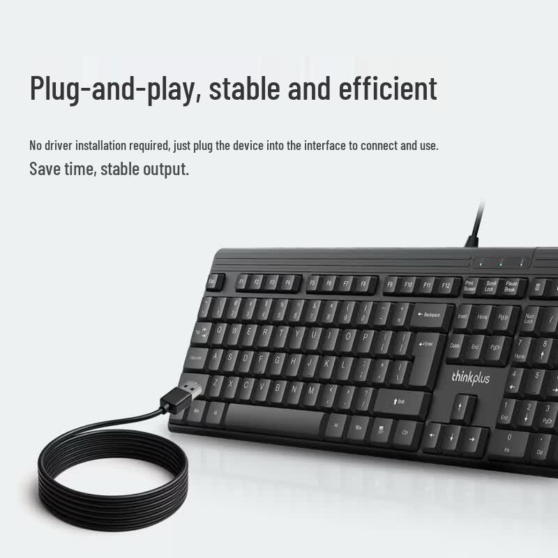 Lenovo Проводная клавиатура K120