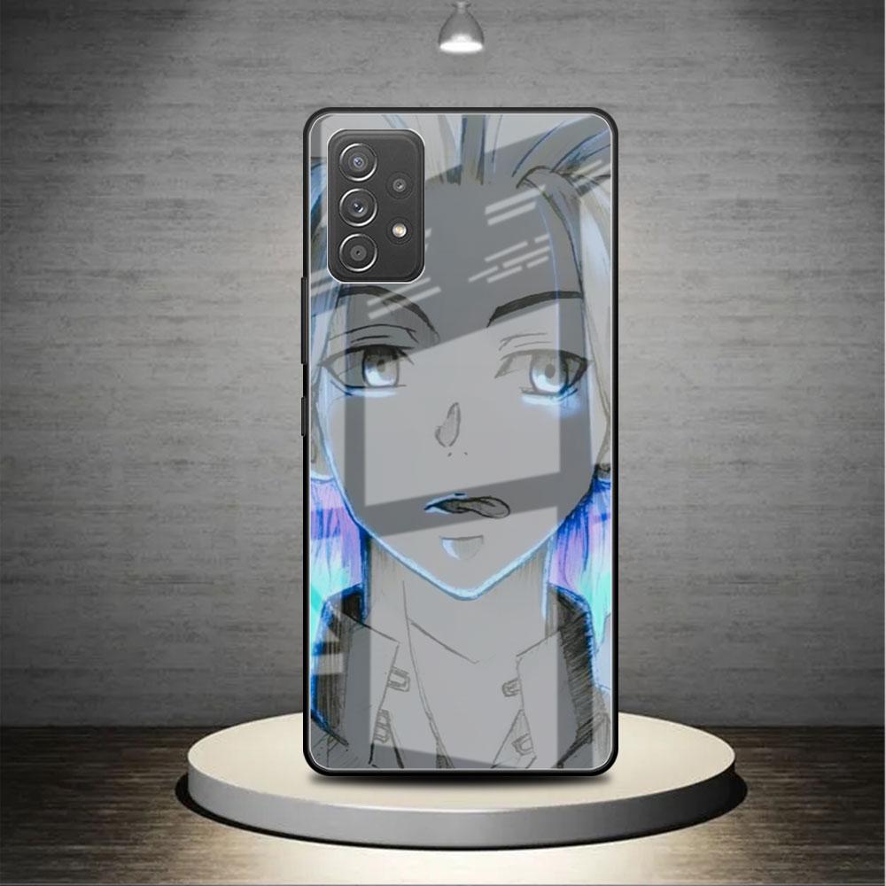 Стеклянный чехол для Samsung Galaxy A52 A71 A50 A51 A70 A21s A31 A72 A10 A12 A30 A22 5G, чехол для телефона, японское аниме, Токио Мстители