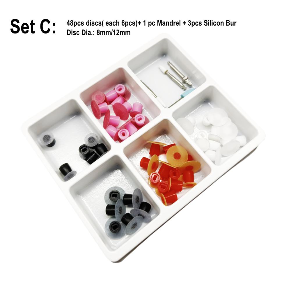 Стоматологический набор Super-Snap Rainbow Technique, стоматологические диски для полировки полости рта, набор держателей, финишная система, стоматологический инструмент