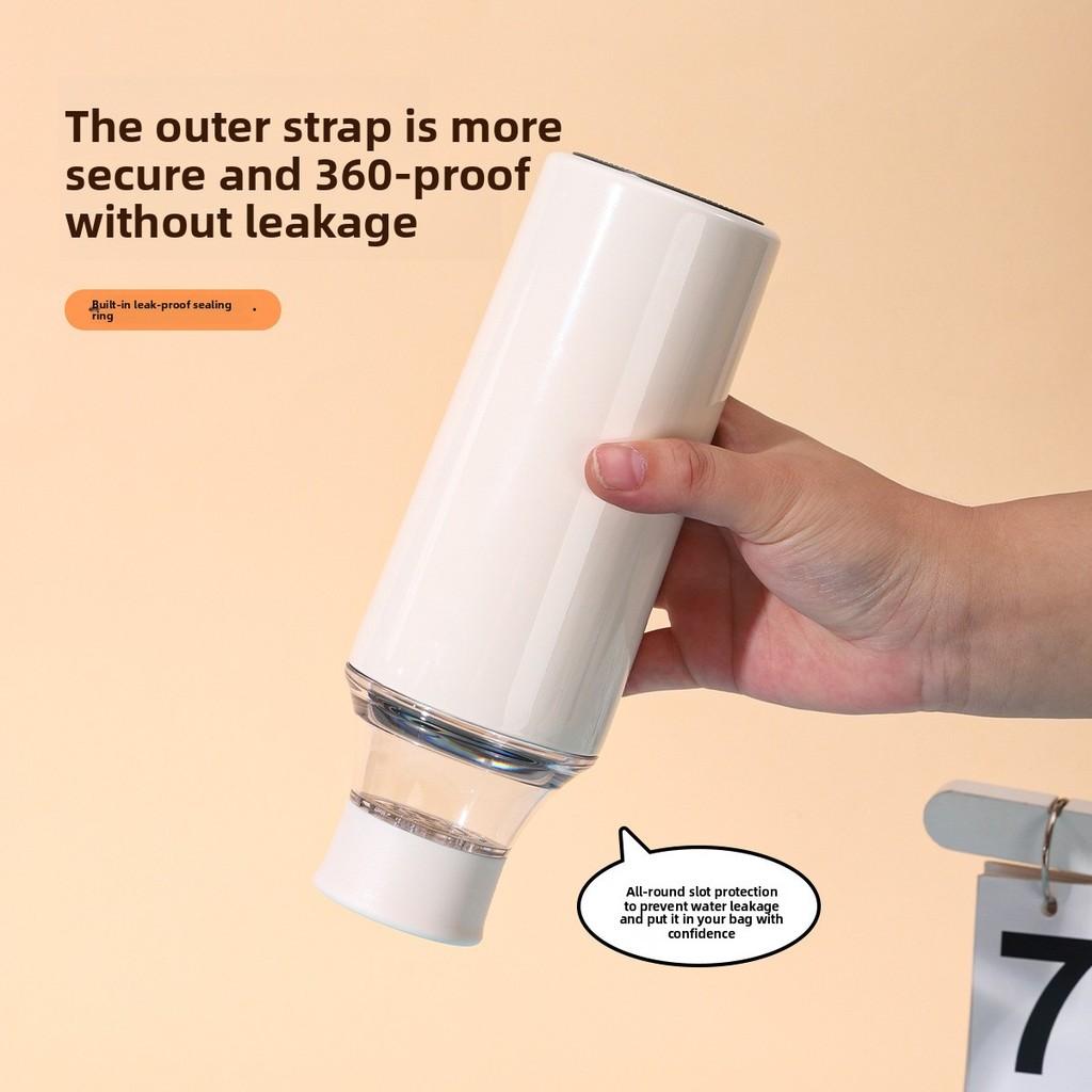 Портативная термофляга для напитков с ситечком для чая и длительным сохранением тепла для активного образа жизни