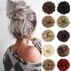 Hair Ring Wig New Synthetic Hair Scrunchies Chignon Elastic Band Made Of Hair Messy Curly Hair Bun Hairpiece Ponytail For Women Heat Resistan LUPU