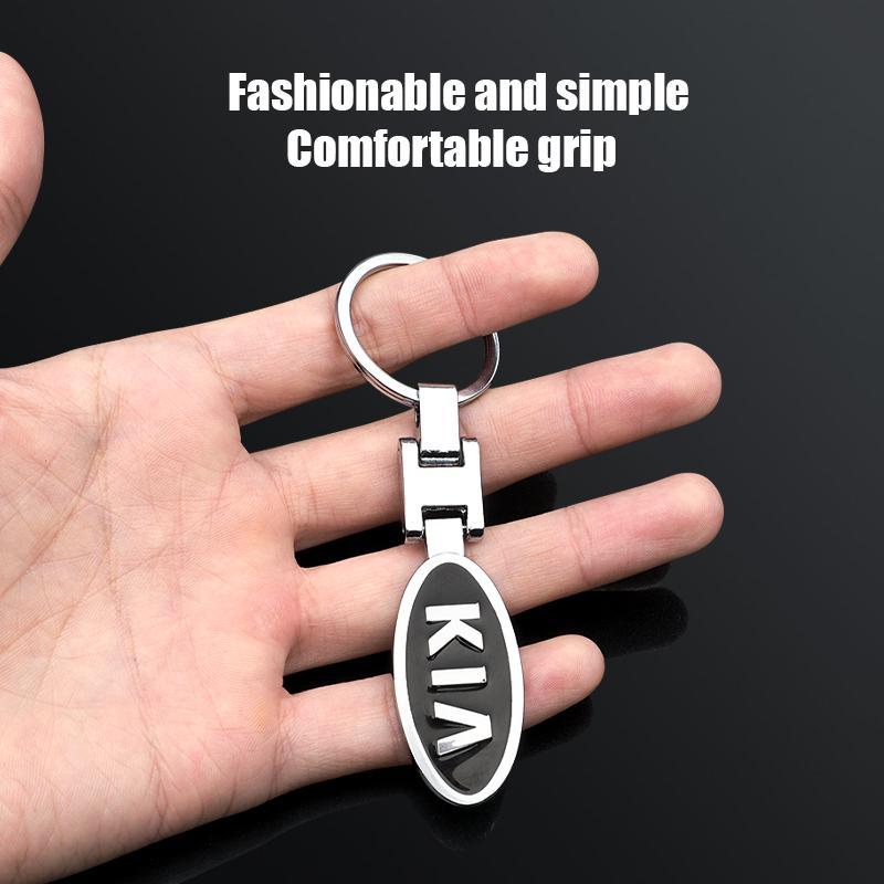 Car Tire Wheel Valve Caps Cover Metal Car Key Chain Ring Keychain For KIA EV6 Stinger RIO Sorento Picanto Ceed Borrego Syros K4 sdvc80