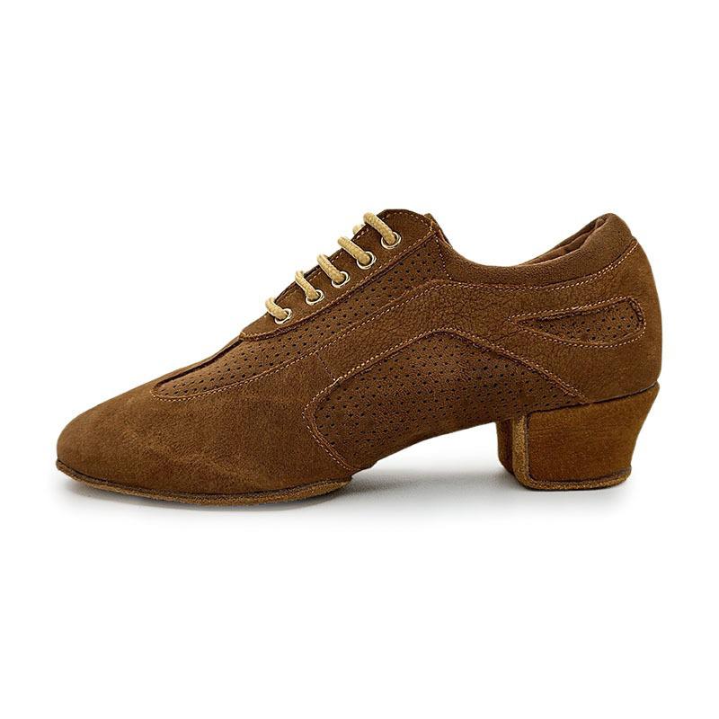 Women's Latin Closed Lacing Salsa Tango Bachata Modern Jazz Ballroom Performance Training Shoes
