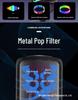 RGB USB конденсаторный микрофон для стриминга, игр и записи