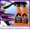 500 мл Спрей для покрытия автомобиля Уход за автомобилем Дезактивация Осветление Водонепроницаемый Защита от загрязнений Удаление водяных пятен Нано-покрытие Спрей