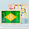 Деревянные детские настольные игры в футбол, игрушки 2 в 1, летающие шахматы, футбольные соревнования, настольная игра, интерактивная игрушка для детей и взрослых
