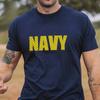 2025 новая летняя новая тема ВМС США дизайн из военно-морского твила футболка с коротким рукавом для фанатов армии прочная мужская одежда футболка с принтом