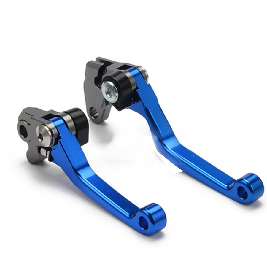Для Yamaha YZ80 YZ85 2001-2014 CNC Pivot Рычаги тормоза и сцепления для мотокросса, грипсы