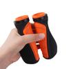 Soft Rubber Cycling Handle Grips Orange Black Electric Scooter Handlebar  Outdoor Sports