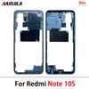 New For Xiaom Redmi Note 10 10s / Note 10 Pro Middle Frame Bezel Faceplate Bezel Frame With Side Button Repair Spare Parts