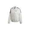 Sports Windproof Warm Stand-Up Collar Cotton Jacket Women Jackets White GH4582