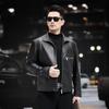 New Autumn and Winter Genuine Leather Jackets Men's Sheepskin Jackets Motorcycle Leather Jackets Business Men's Wear