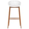 5 Piece Bar Set White