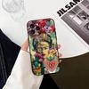 Модный чехол для телефона F-fridaS Kahlo-PC Силиконовый Мягкий Для IPhone 17 16 15 14 13 12 11 X XR Plus Pro Max Plus