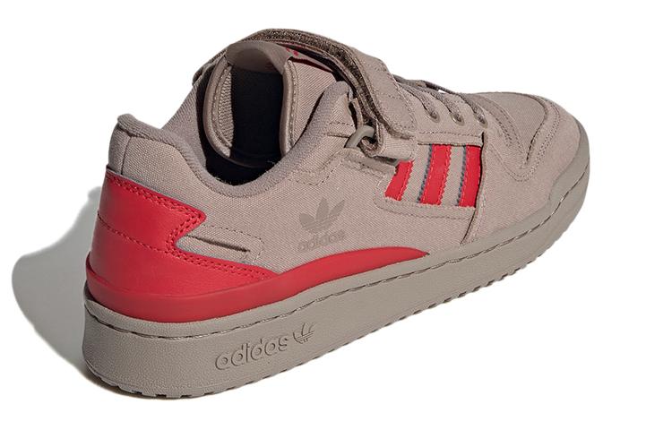 Men's Sneakers Adidas Originals Forum Low 'Light Graypink Red'