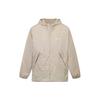 Solid Color Sun Protection Cool Feel Water Resistant Hooded Jacket Men Jacket Light-Beige A66F3-071