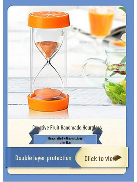 Multicolor Wooden Hourglass: 5/15/30 Minute Timer for Kids' Brushing & Creative Decor