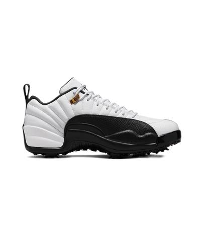 Nike Air XII 12 Low G Golf Такси Белый Черный Золотой Мужской DH4120-100