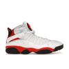 Air 6 Rings Cherry Men Sneakers White Black University-Red 322992-126