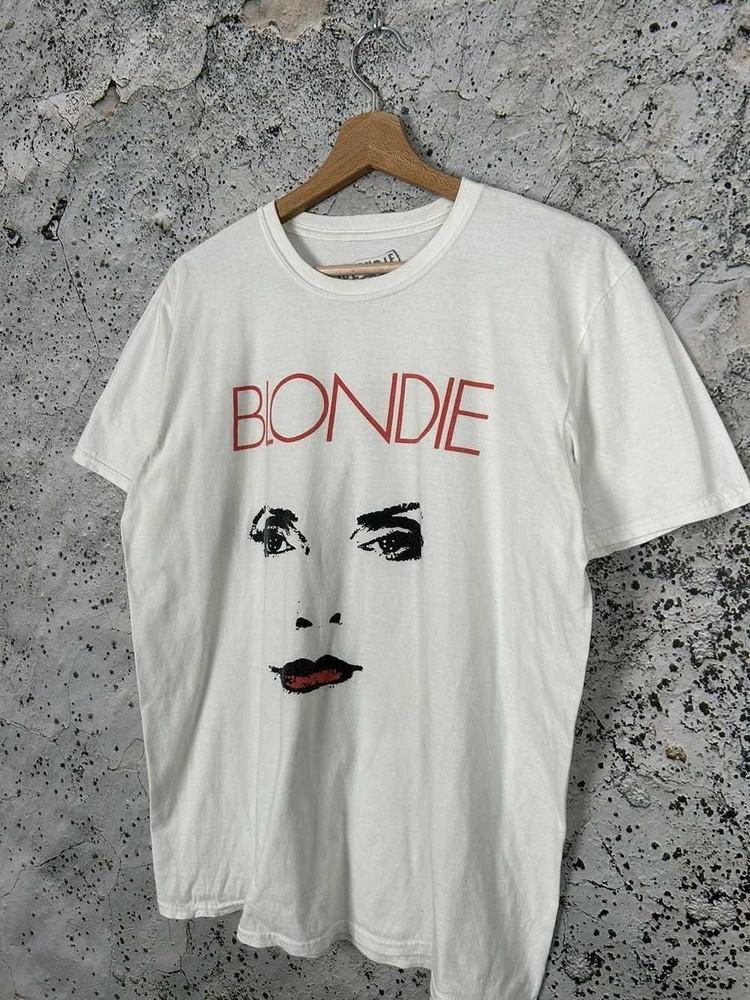 Vintage Blondie Rock Band Tshirt short sleeve All sizes S5XL E116