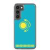 Coque Téléphone - Kazakhstan Officiel - Samsung Galaxy S23 Ultra - Drapeau - Souple - Multicolore