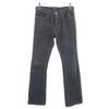 Ripvanwinkle Made In Japan Boot Cut Denim Pants W28 Gray Button Fly Men's Used