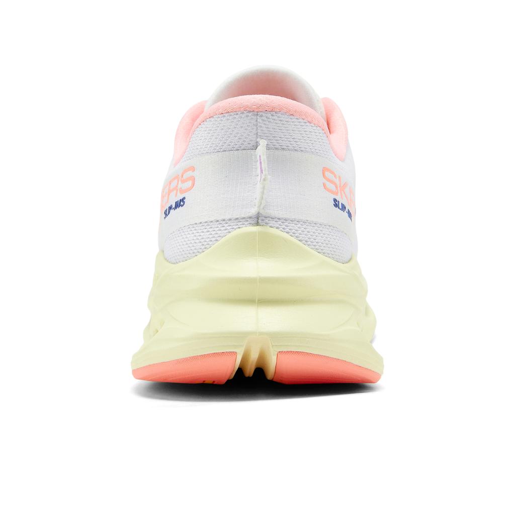 Skechers Слипоны Легкие Поддерживающие Баланс Удобные Дышащие Низкие Повседневные Городские Для Поездок Беговые Кроссовки Женская кроссовка 129400-WPK