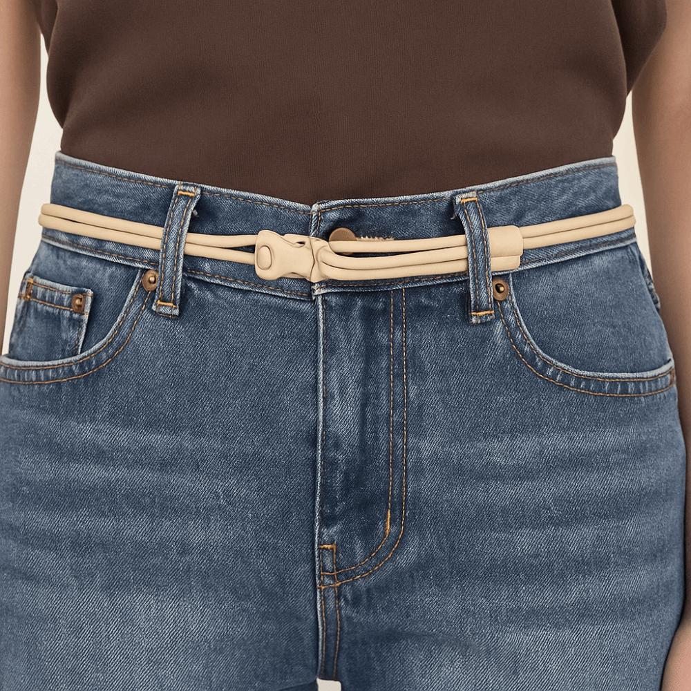 Повседневный веревочный пояс на завязках, мужской пояс, креативный веревочный пояс для брюк карго, уличная одежда