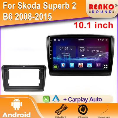 Для Skoda Superb 2 B6 2008-2015 автомобильное радио Android Central Multimedia GPS навигация беспроводной Carplay стерео головное устройство экран