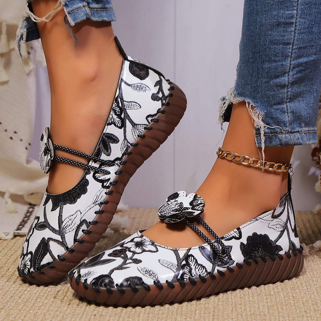 Women Sneakers New Casual Fashion Vintage Shoes for Women Spring Autumn Elegant Ethnic Style Sneakers Women Zapatos De Mujer