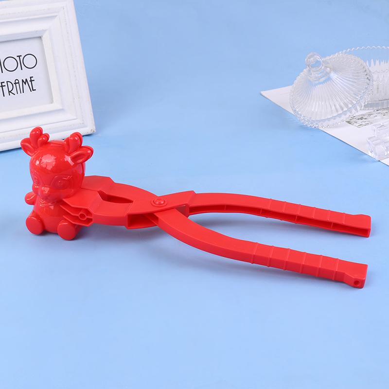 Симпатичные пятнистый олень в форме снежка, зажим для снежной глины, создатель шариков для занятий спортом на открытом воздухе, новые игрушки