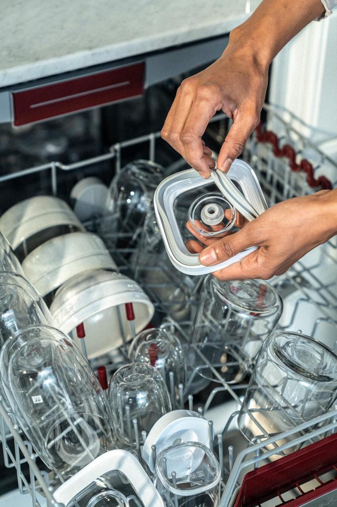 ZWILLING "Fresh & Save Cube Box 2M 1.8L" Контейнер для вакуумного хранения Герметичный контейнер для хранения Канистра для храненияFresh & Save CUBE Z1025-127