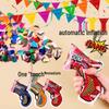 Automatic Inflatable Confetti Gun - Party & Wedding Prop, Handheld Cannon