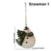 Drop Ornaments Festival Supply Christmas Decorations Santa Claus Cartoon Angel Hanging Pendants