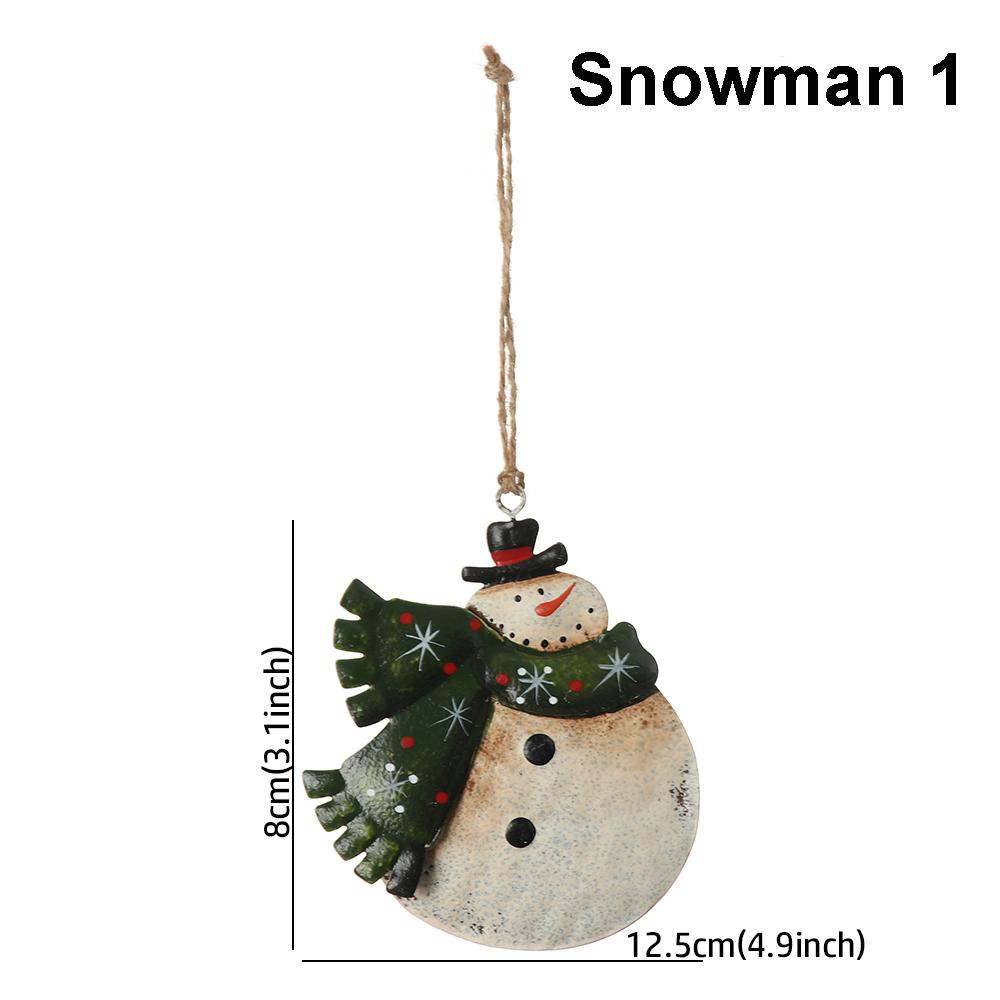 Drop Ornaments Festival Supply Christmas Decorations Santa Claus Cartoon Angel Hanging Pendants