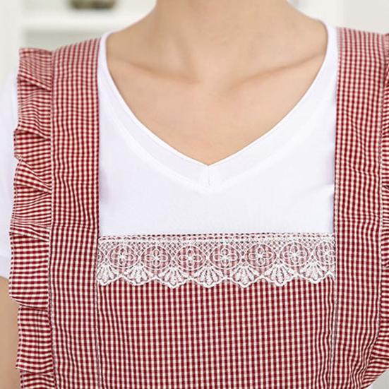 Кухонный фартук без рукавов с плечевым ремнем, двухслойный кухонный женский фартук с защитой от масла, ежедневное использование