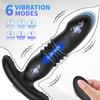 Thrusting Vibrating Prostate Massager Dildo Vibrator Sex Toys Anal Butt Plug