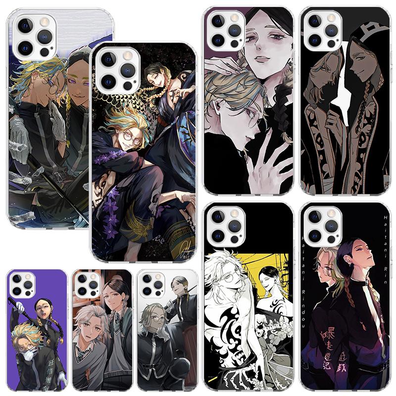 Ran Haitani Rindou Tokyo Aevengers Phone Case For Iphone 17 Air 16 15 Plus 16E 14 Pro Max 13 Mini 12 11 7 8 SE Fundas Soft Back