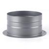 3-8 Inch Metal Flange Vent Pipe Fitting Wall Air Pipe Hose Flange Adapter Fresh Air Ventilation Inlet And Outlet Indoor