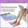 Микротоковый стимулятор EMS Интеллектуальная массажная машина для ног Двойной импульс Для похудения ног Ослепительные терапевтические подушечки