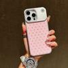 Новый Чехол-бампер для телефона из мягкого ТПУ с алмазной сеткой для iPhone 17 Pro Max 15 14 16 Pro Max Plus Air Задняя крышка с ароматерапией