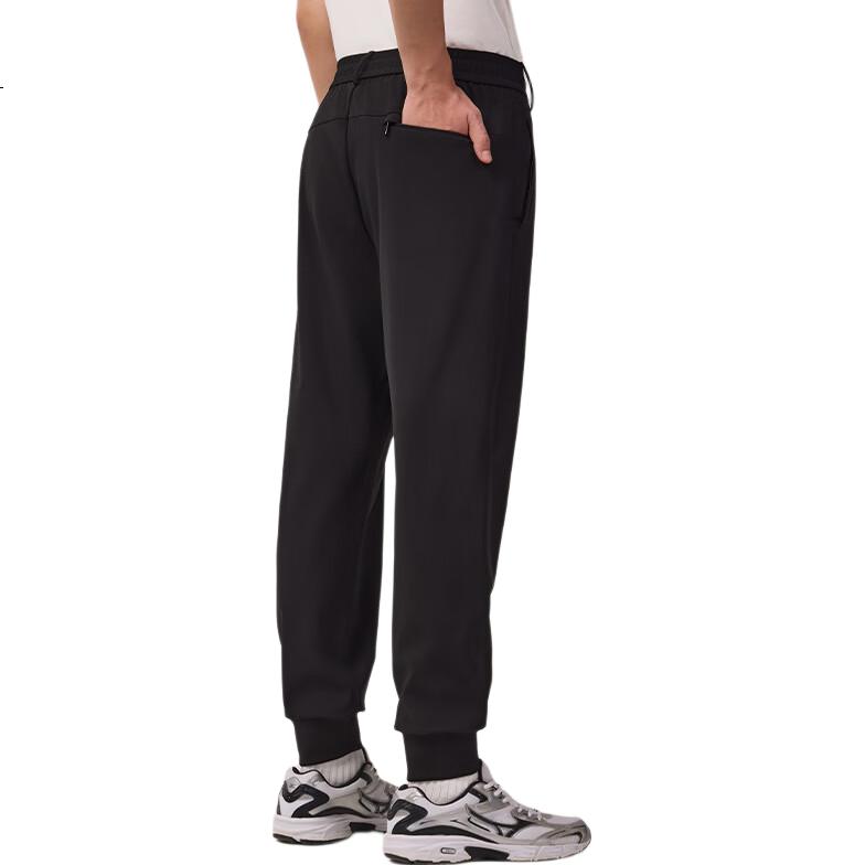 Skechers Men's Casual Pants 2025 Autumn Winter Thickened Jogger Pants Shorter Height Sweatpants Outdoor Leisure Sports Pants