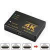 Переключатель HDMI-совместимый 3 в 1 4K Переключатель 1x3 Адаптер-концентратор Конвертер для PS4/3 ТВ-приставки HDTV ПК HD Видеокабель Разветвитель