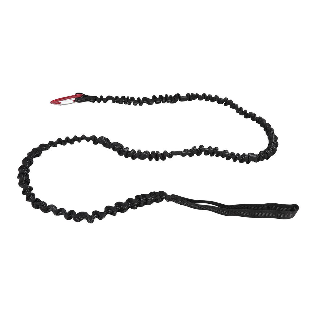 Трос для буксировки велосипеда, естественная длина 1,7 м, растягивающийся дизайн, нейлоновый сплав, портативный для буксировки горного велосипеда