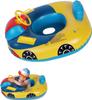 Children's Inflatable Swimming RingCute Car  Seat Toddler   Float Seat Boat with Steering Wheel Horn and Handles, Pool Toy for Girls Boys 1-5 Years