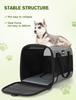 Pecute Cat Bag for Small and Small Foldable Backpack for Hospital Disaster and Includes Cat Bowl Carrier, Handbag/Shoulder Cats, Rabbits, Dogs,